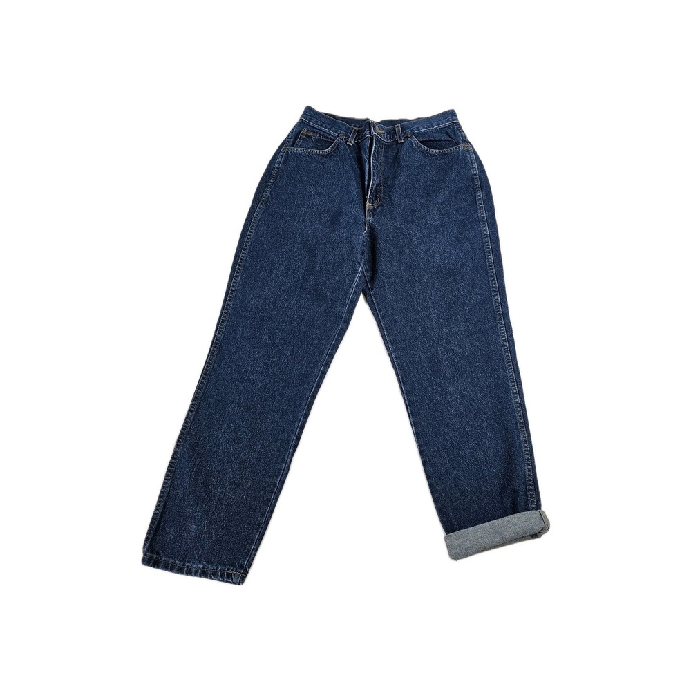 Vtg Chic Jeans High Rise Mom Tapered Leg Blue Denim Size 18, 31‎  X 29
